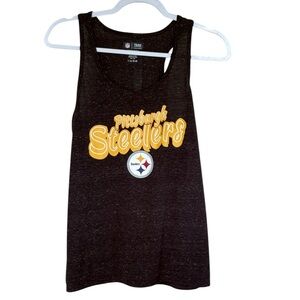 New Team Apparel NFL Pittsburgh Steelers Football Team Sleepwear Tank Top Sz L